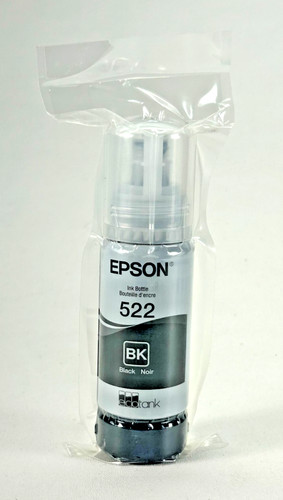 Genuine epson 522 black - genuine,